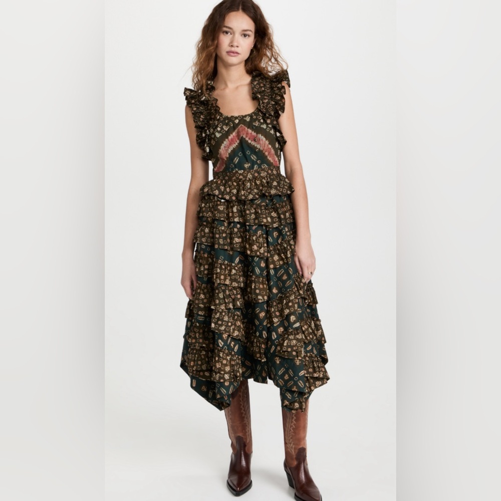 NWT Ulla Johnson
Nia Ruffle Dress
Jasper, 4